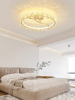 Crystal Flower Ceiling Lamp