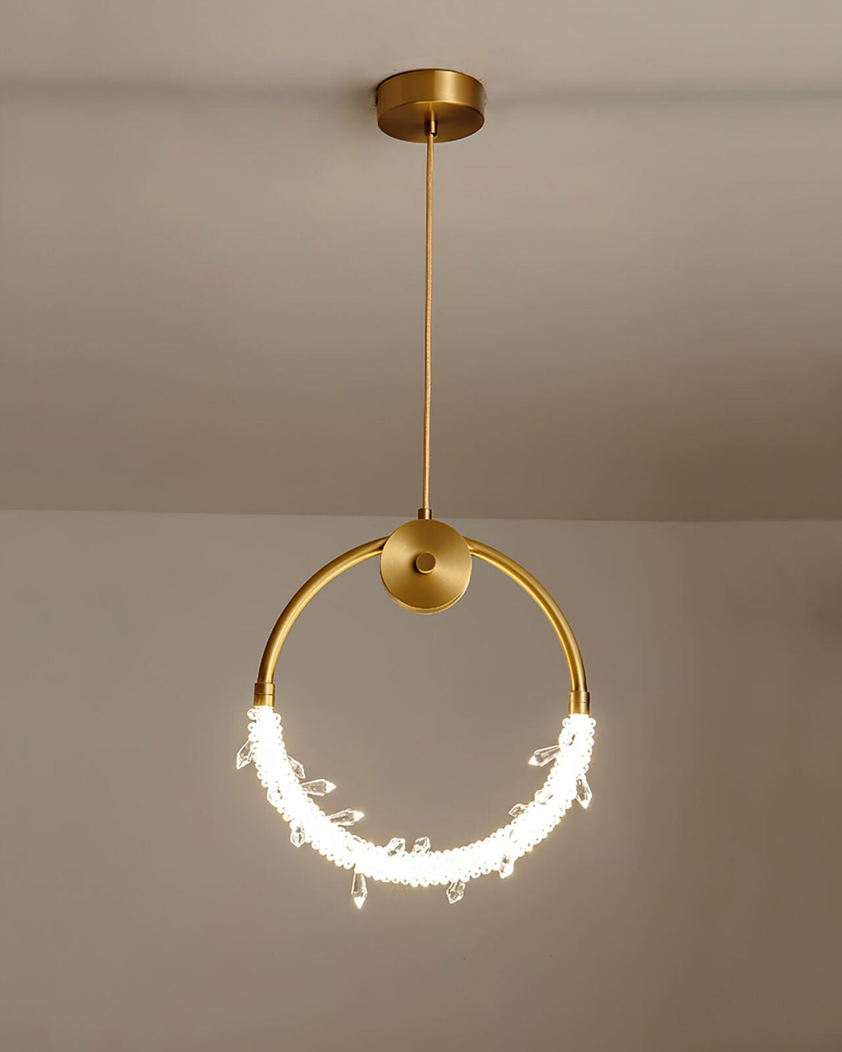 Crystal Garland Pendant Light