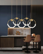 Crystal Garland Pendant Light