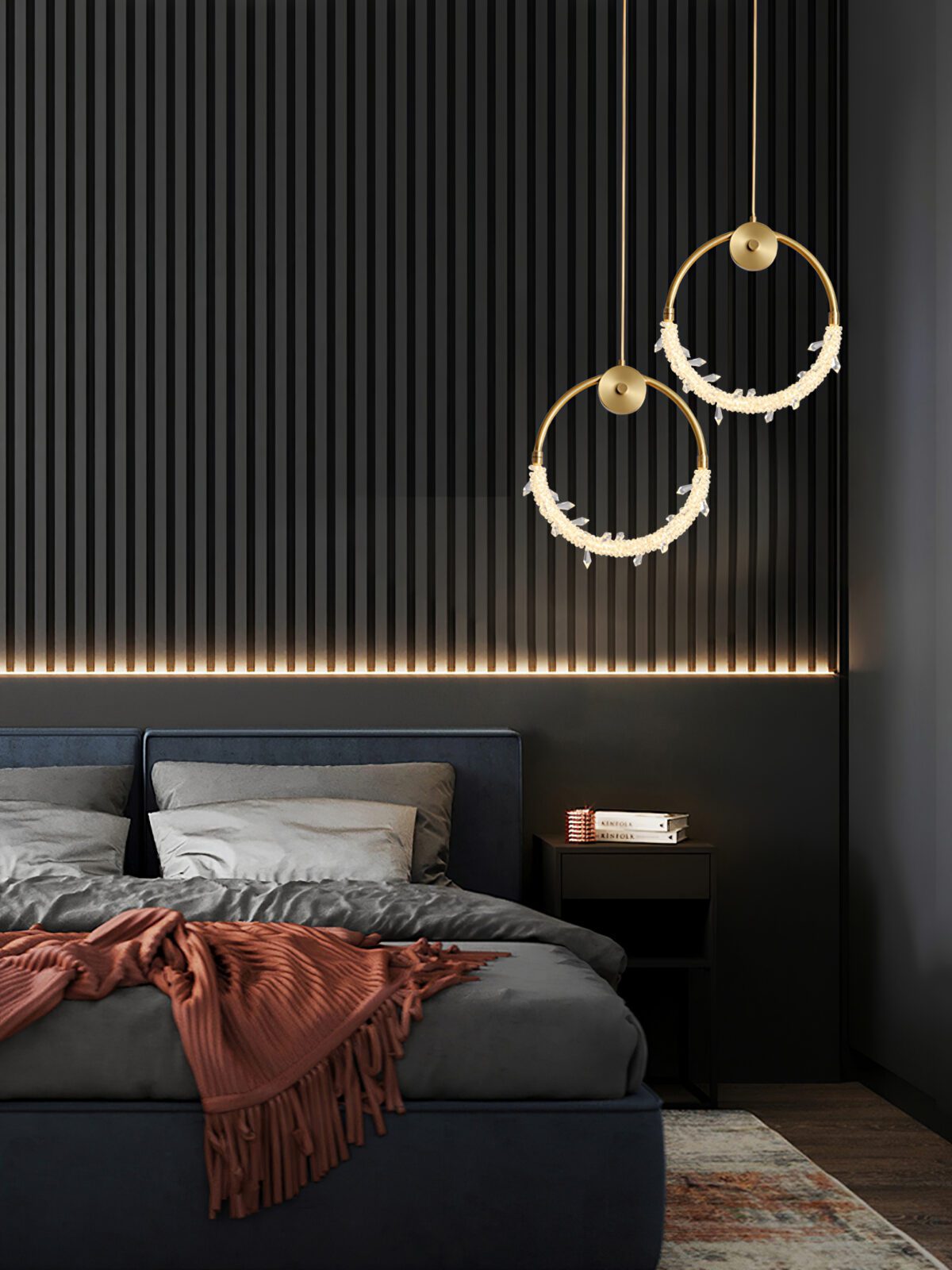 Crystal Garland Pendant Light