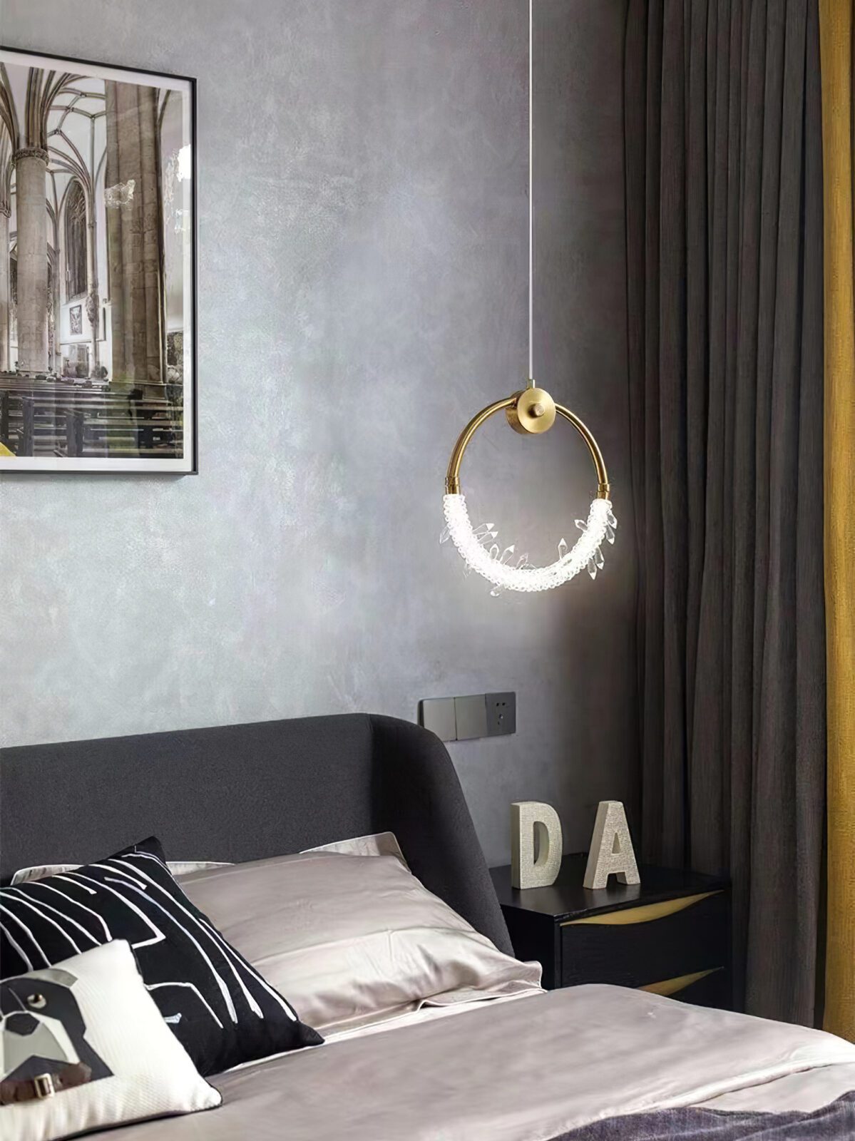 Crystal Garland Pendant Light