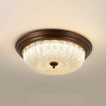 Crystal Glass Dome Ceiling Lamp