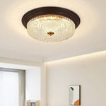 Crystal Glass Dome Ceiling Lamp