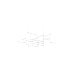 Crystal Grid Custom Chandelier – Bespoke LED Pendant for Modern Interiors