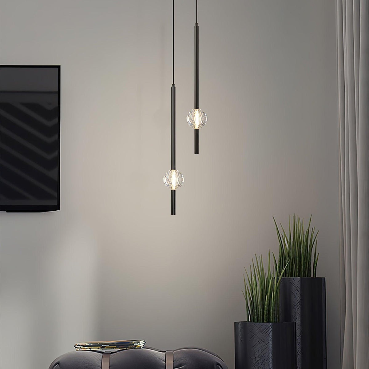 Crystal Led Pendant Lamp