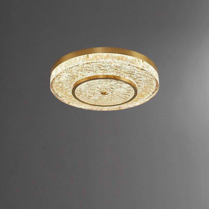Crystal Magic Round Ceiling Lamp