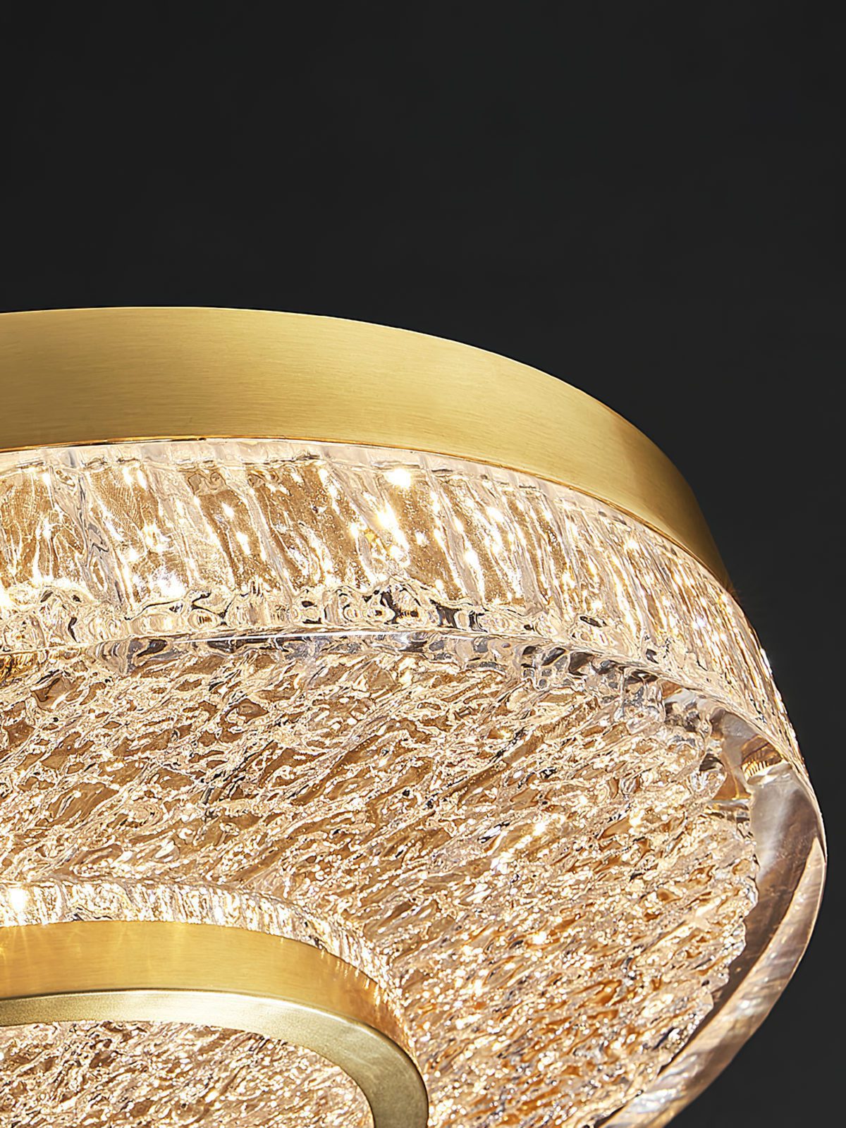 Crystal Magic Round Ceiling Lamp