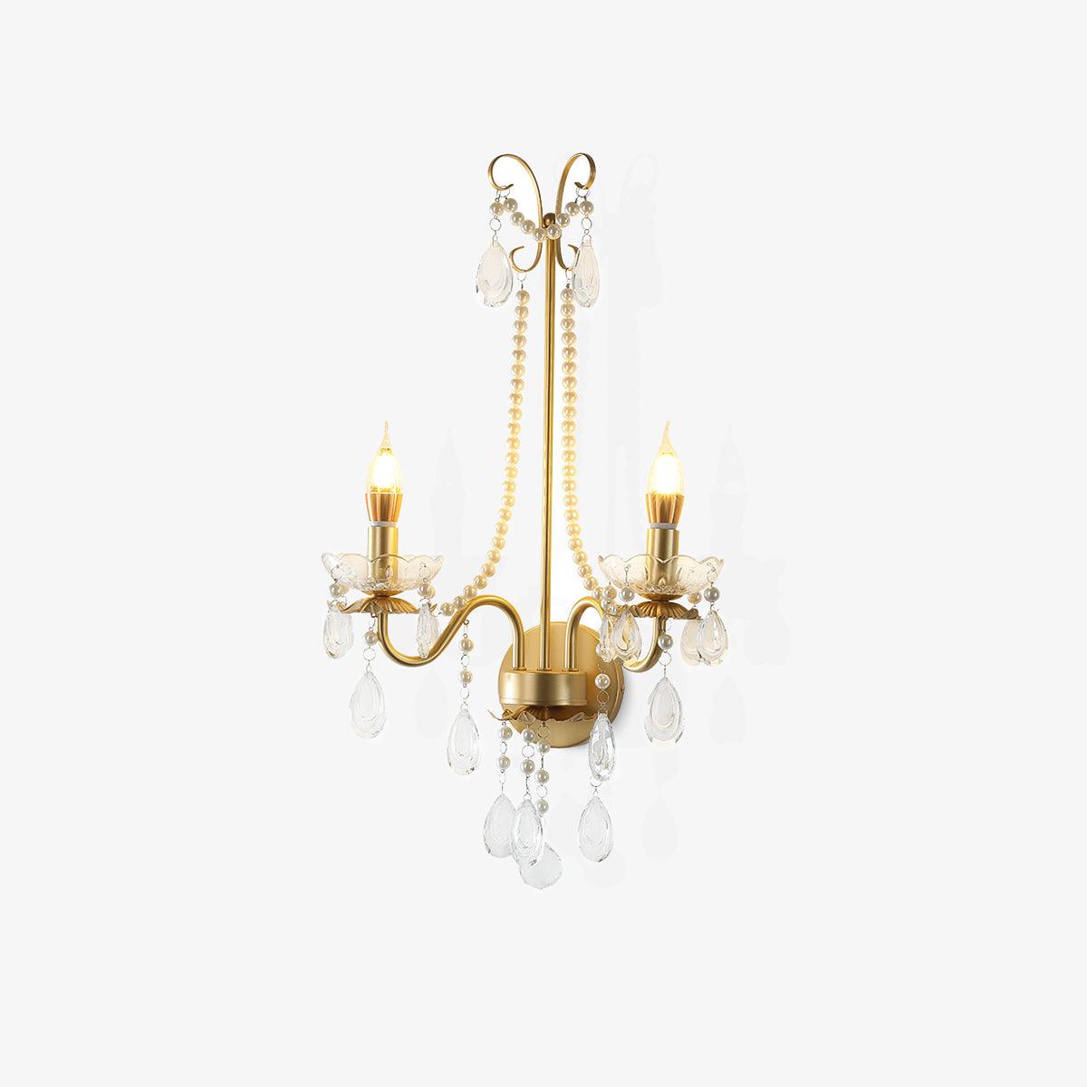 Crystal Pearl Wall Lamp