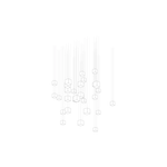 Crystal Pixels Customizable Modern Chandelier for Contemporary Interiors