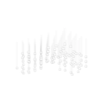 Crystal Pixels Customizable Modern Chandelier for Contemporary Interiors
