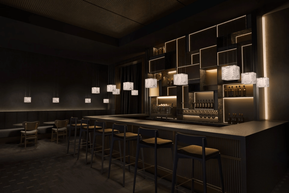 Crystal Pixels Customizable Modern Chandelier for Contemporary Interiors