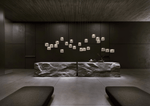 Crystal Pixels Customizable Modern Chandelier for Contemporary Interiors