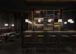 Crystal Pixels Customizable Modern Chandelier for Contemporary Interiors
