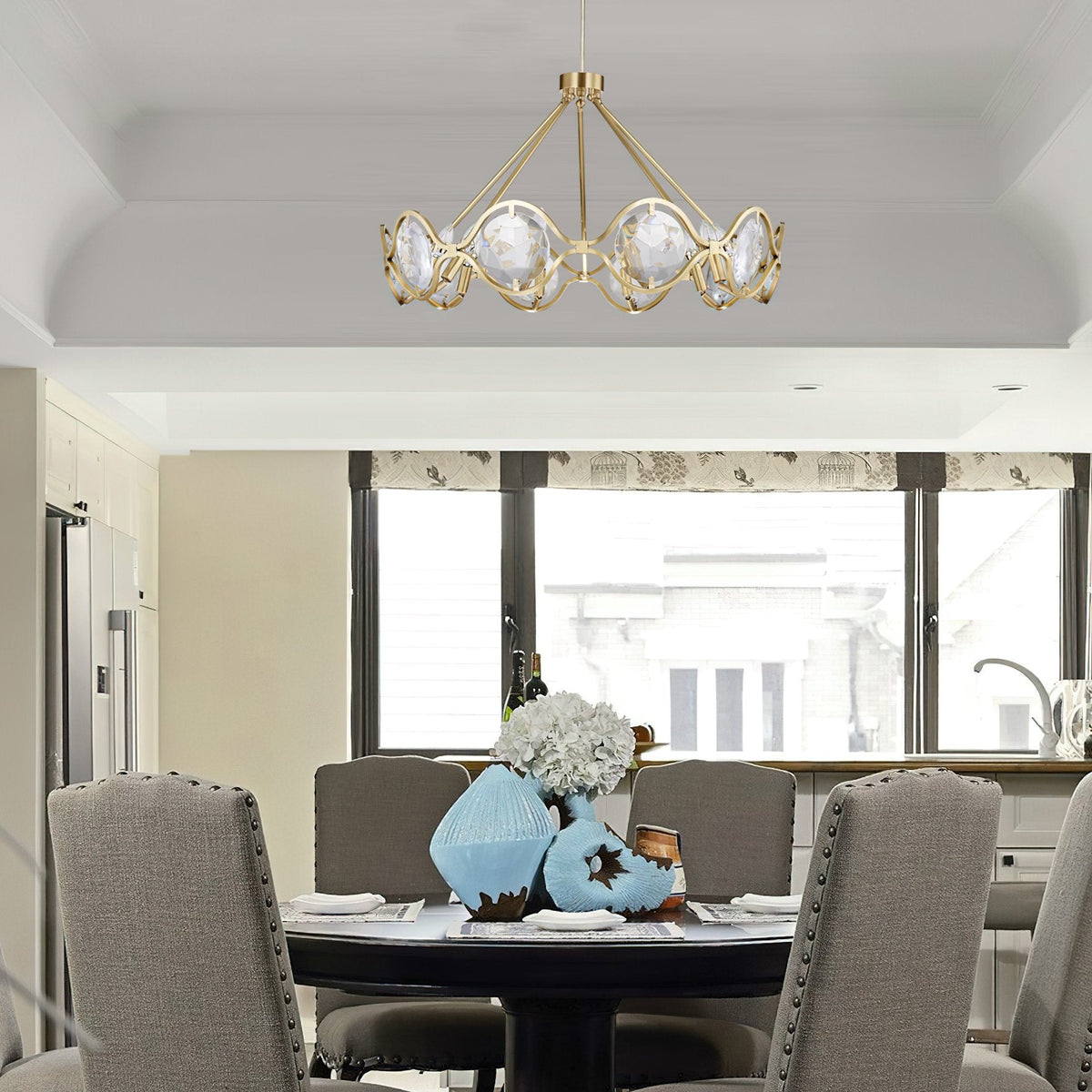 Crystal Quincy Chandelier