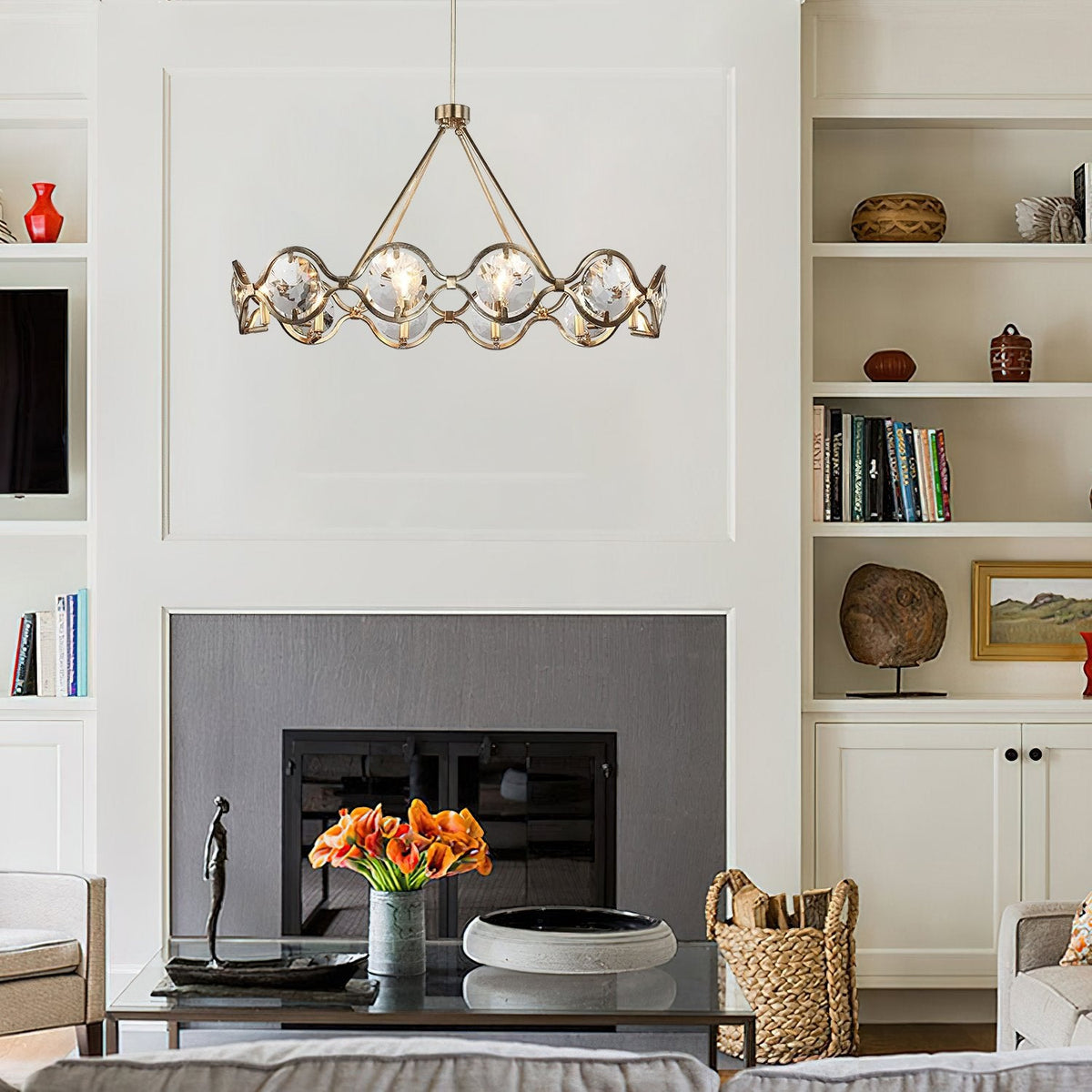 Crystal Quincy Chandelier