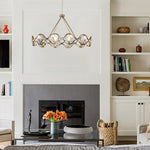 Crystal Quincy Chandelier