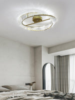 Crystal Rings Ceiling Lamp