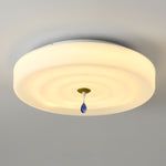 Crystal Ripple Ceiling Lamp