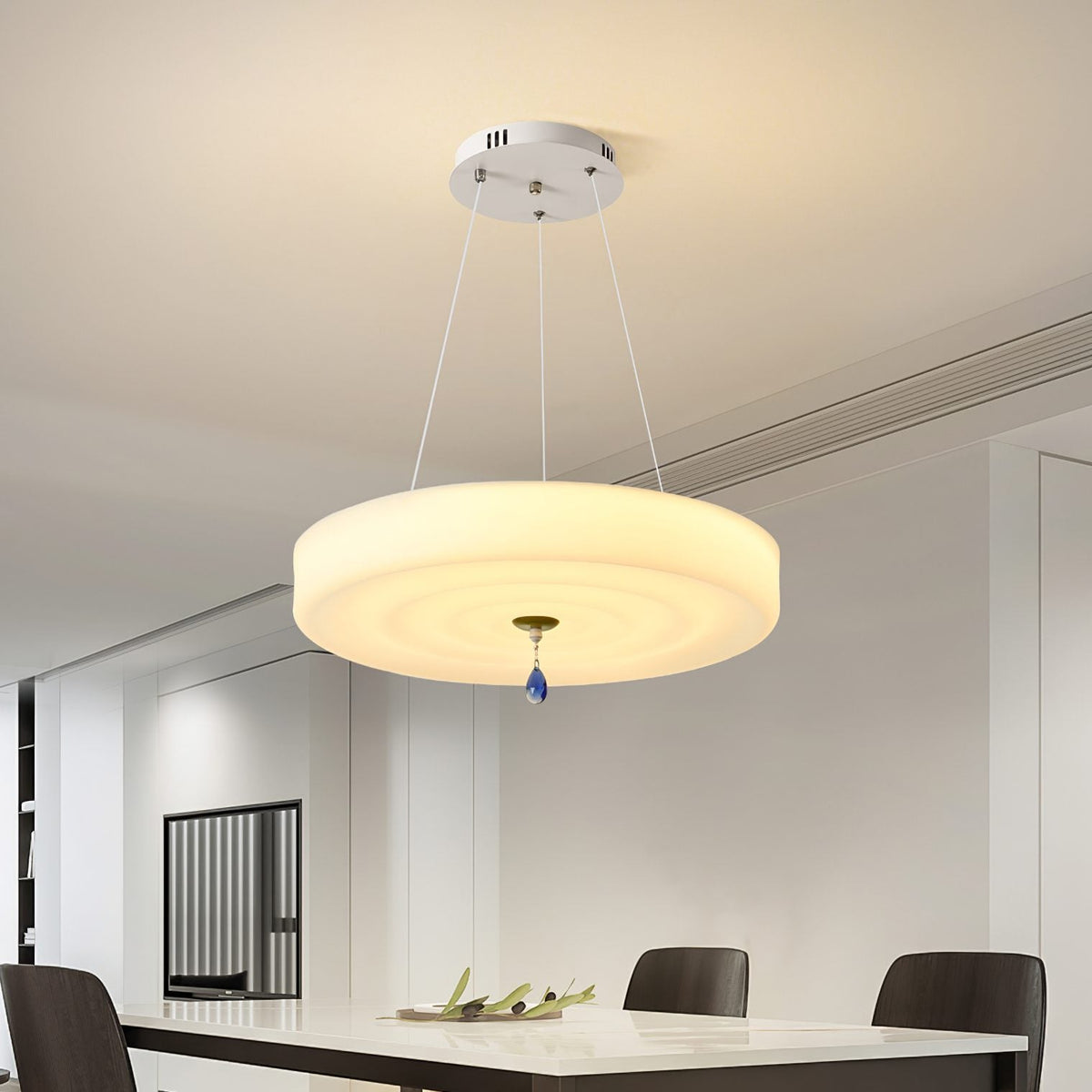 Crystal Ripple Pendant Light