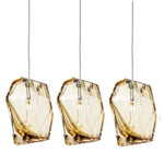 Crystal Rock Cluster Pendant Light – Modern Glass Chandelier for Dining & Living Spaces