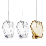 Crystal Rock Cluster Pendant Light – Modern Glass Chandelier for Dining & Living Spaces