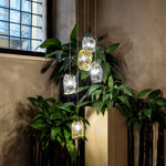Crystal Rock Cluster Pendant Light – Modern Glass Chandelier for Dining & Living Spaces