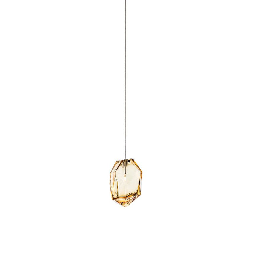Crystal Rock Cluster Pendant Light – Modern Glass Chandelier for Dining & Living Spaces