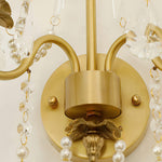 Crystal Pearl Wall Lamp