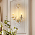 Crystal Pearl Wall Lamp