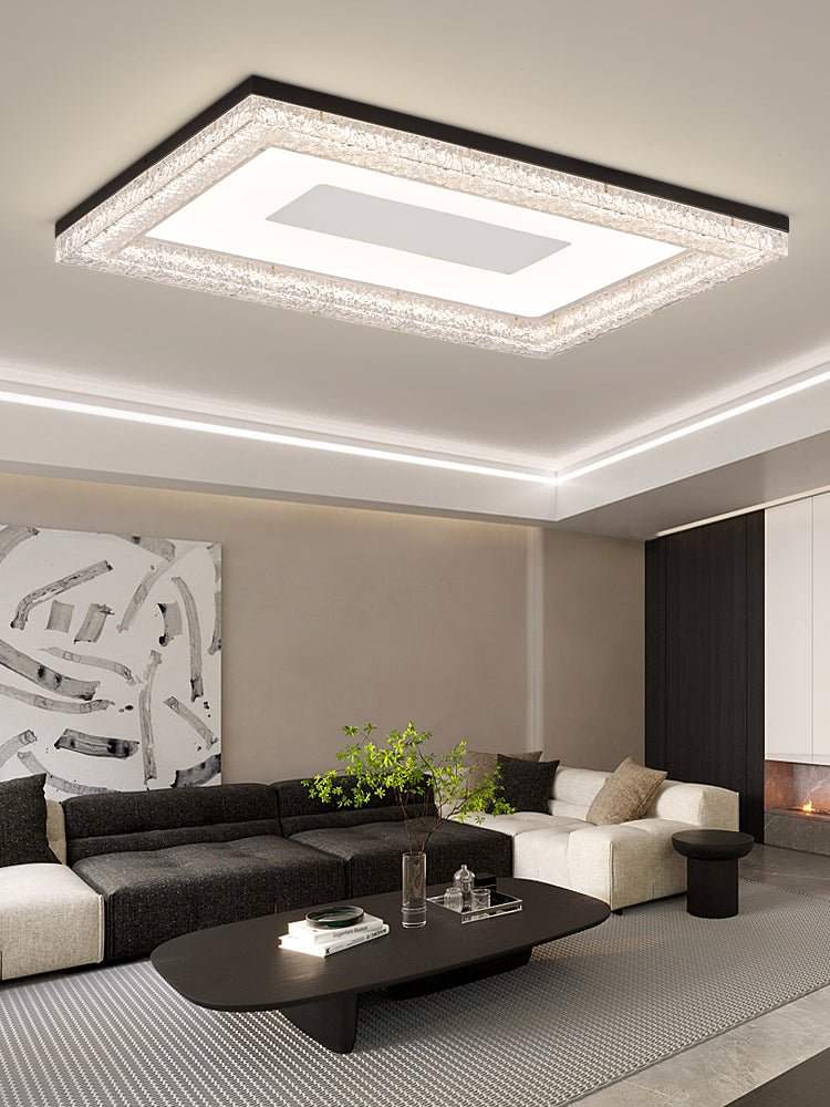 Lumora Resin Ceiling Light – Modern Flush Mount LED Fixture