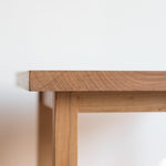 Cubby Mobile Table Lamp in Cherry Wood and Acrylic