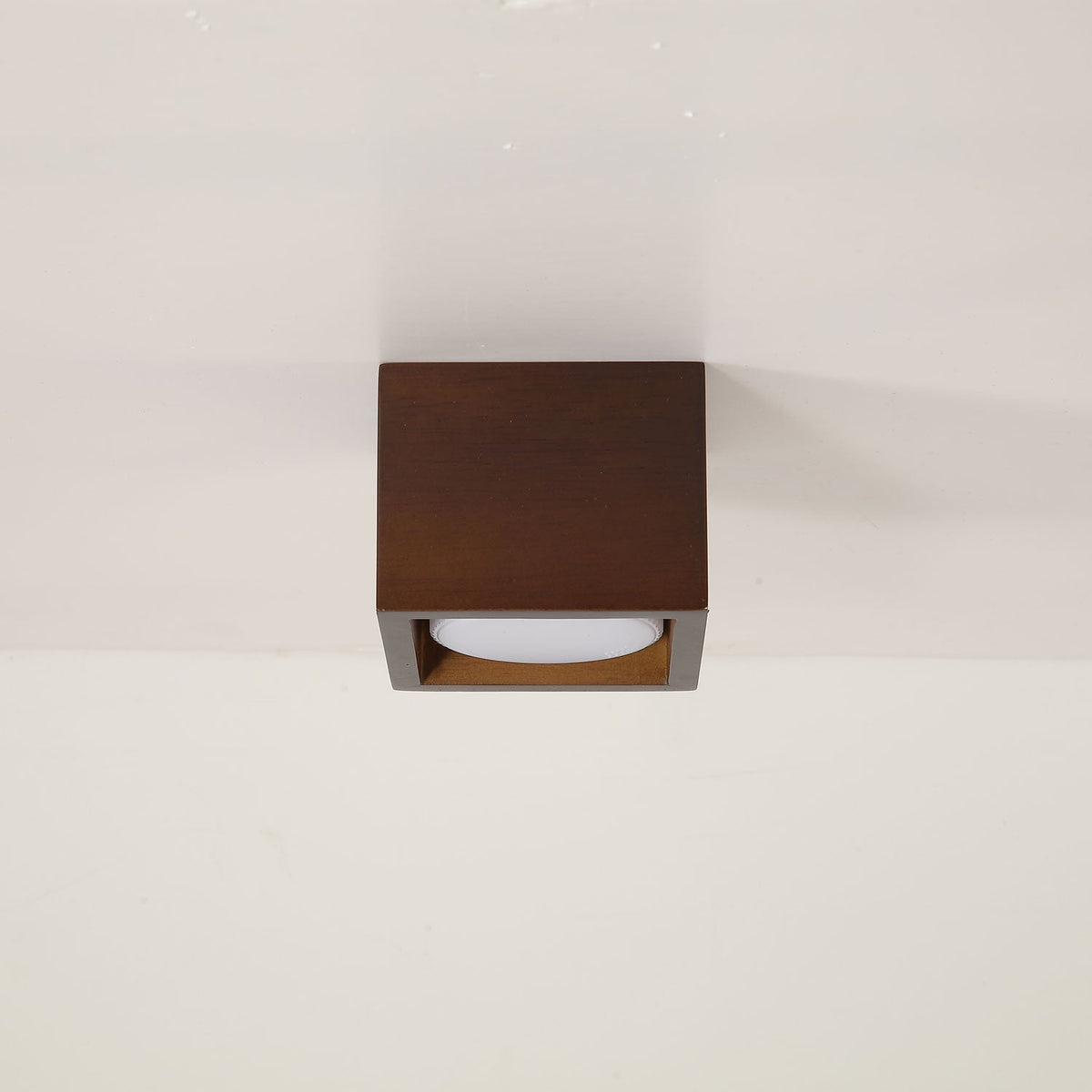 Cobra Wood Ceiling Light – Minimalist Flush Mount in Natural Wood