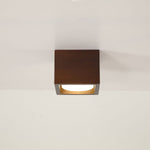 Cobra Wood Ceiling Light – Minimalist Flush Mount in Natural Wood