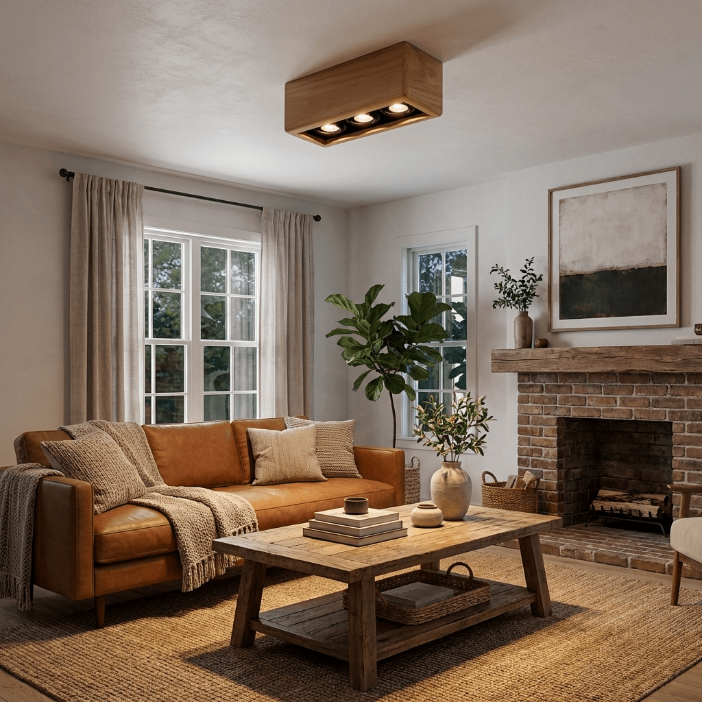Cubro Wood Ceiling Spot – Modern Architectural LED Spotlight