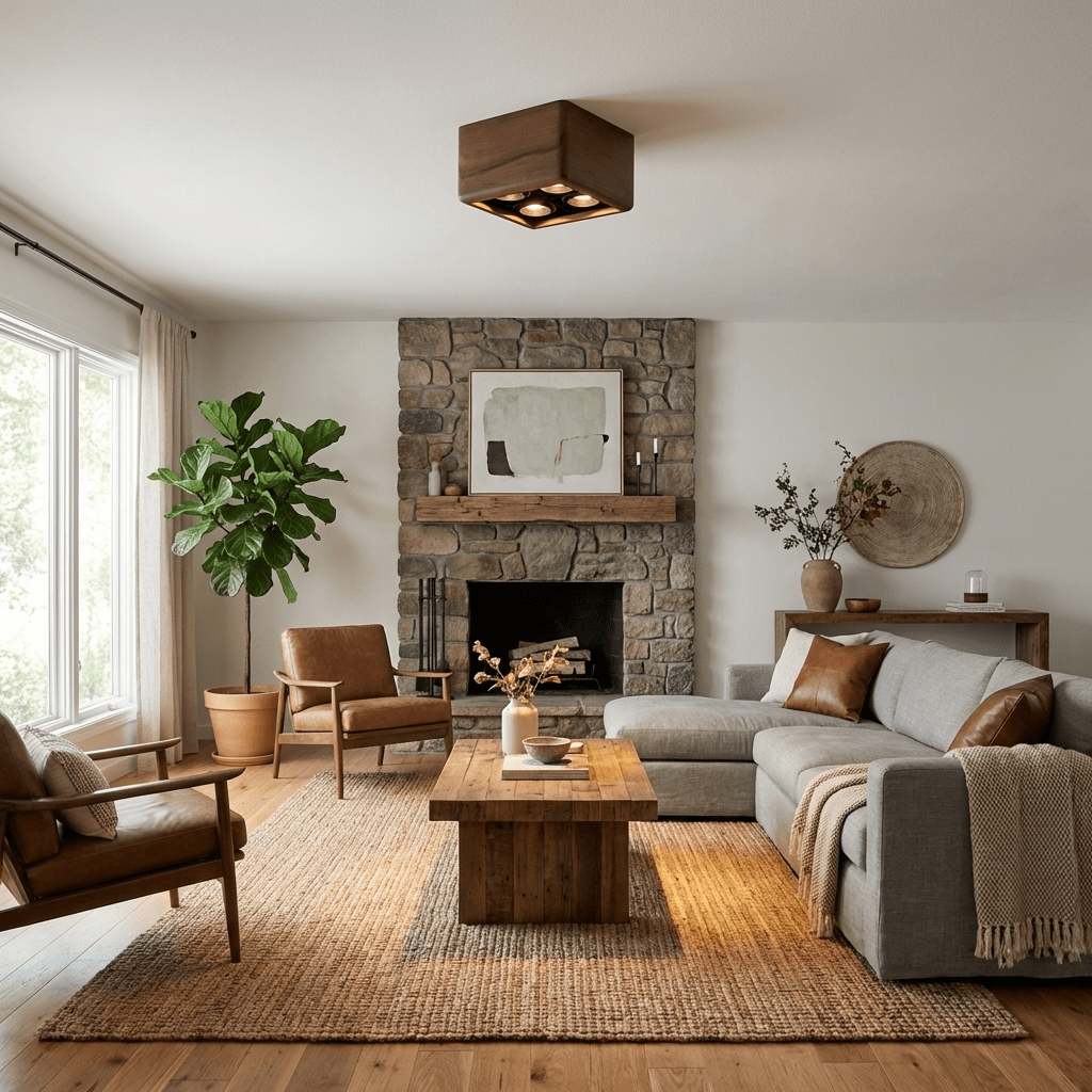 Cubro Wood Ceiling Spot – Modern Architectural LED Spotlight