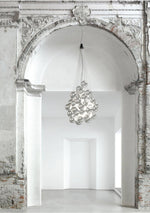 Cumulus Cascade Chandelier — Modern Glass Sphere Pendant Light