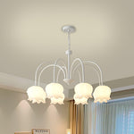 curved-arm-bell-chandelier