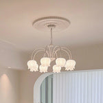 curved-arm-bell-chandelier