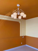 curved-arm-bell-chandelier
