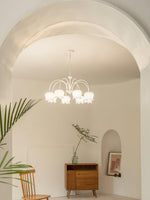 curved-arm-bell-chandelier