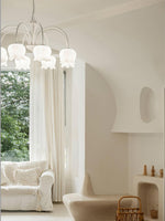 curved-arm-bell-chandelier