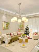 curved-arm-bell-chandelier