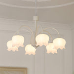 curved-arm-bell-chandelier