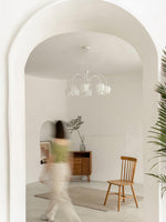 curved-arm-bell-chandelier