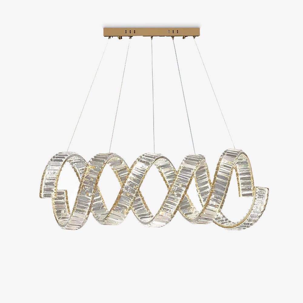 Curved Led Chandelier