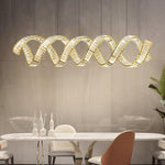 Curved Led Chandelier