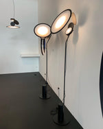Cut Pendant Lamp – Modern LED Ceiling Light in Black Aluminum