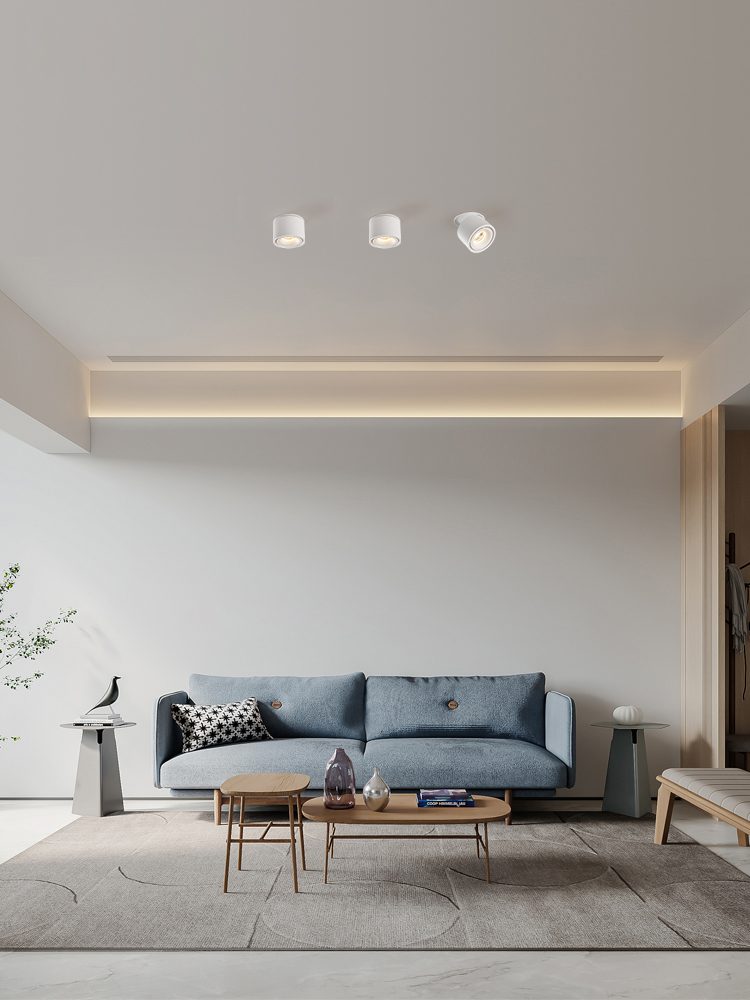 Cylinder recessed LED downlight