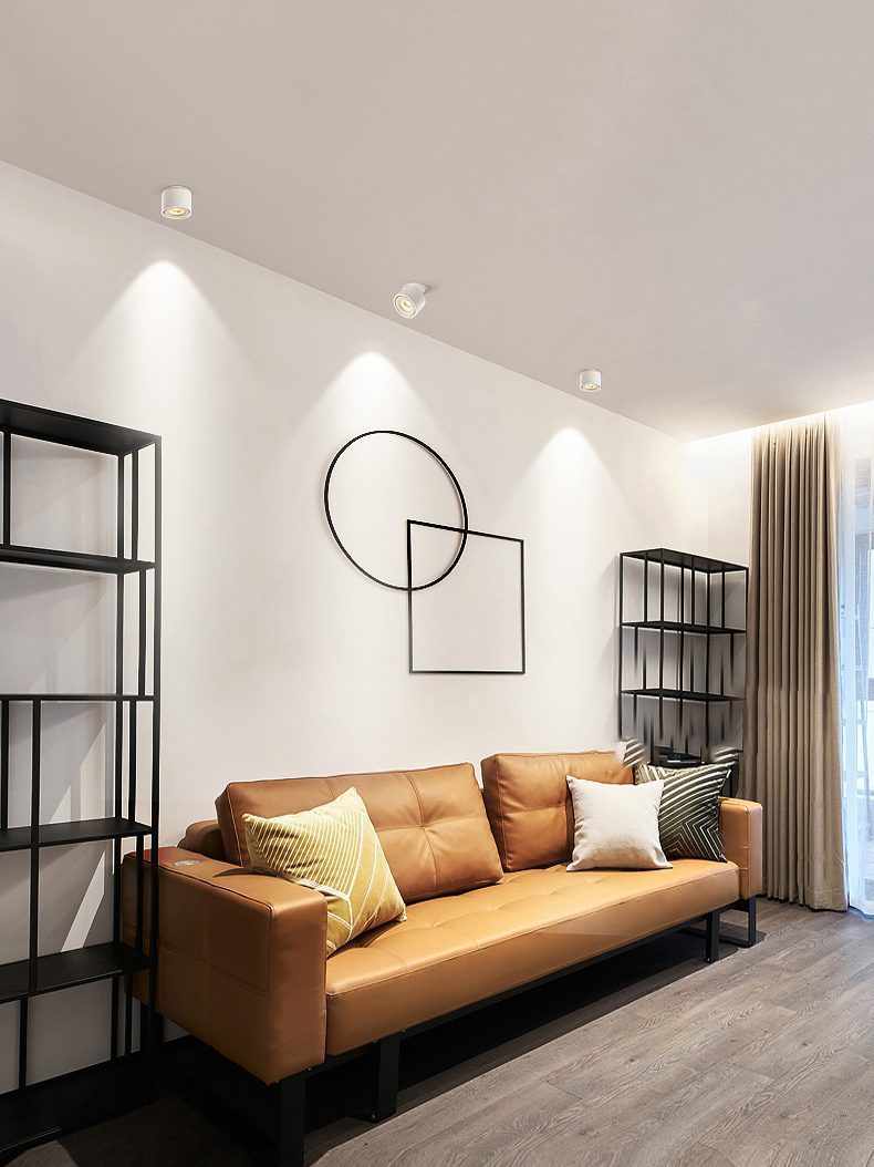 Cylinder recessed LED downlight