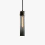 Glass Cylindrical Pendant Light